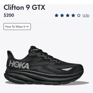Hoka Women’s Clifton 9 Gortex
